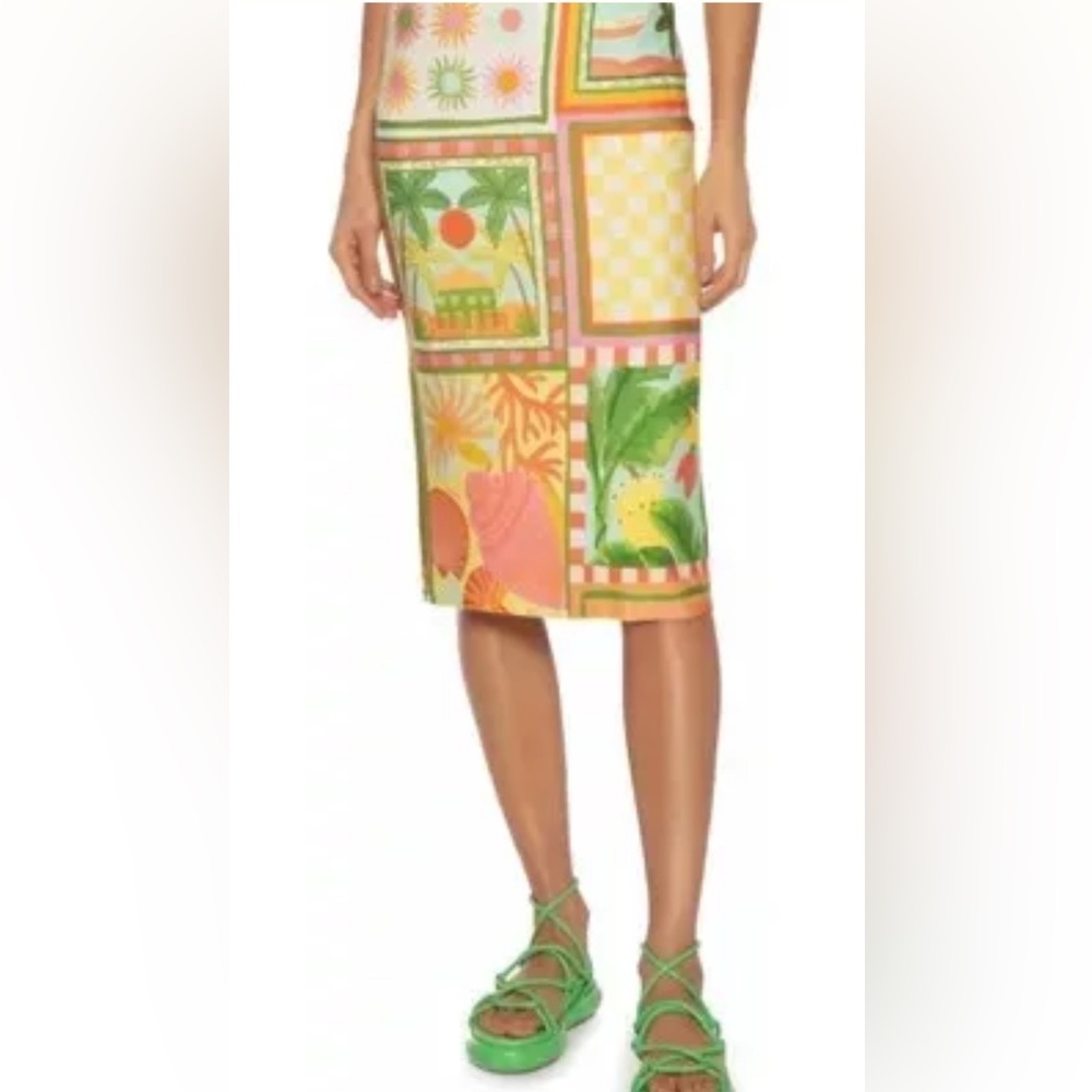 FARM RIO SKIRT SET NEW WITH TAGS SIZE Small PK2674/277 DI 60 - Picture 4 of 12